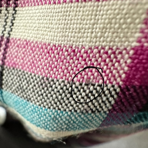 Pendleton Vintage 100% Pure Virgin Wool Plaid Pleated Skirt Sz 12 Purple/Black - Picture 13 of 14